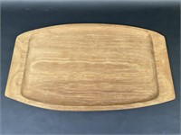 Hand Carved Solid Teakwood Tray