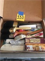 Painting supplies and tool case