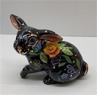 L. E. Lapin weighted porcelain bunny rabbit