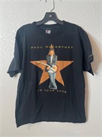 Y2K Giant Paul McCartney US Tour Shirt