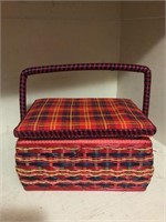 Sewing Basket w/ Accessories