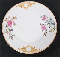 Z.S. & Co Bavaria Floral Plate