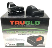 TruGlo Open Dot sight, Tru-Tec Micro, as new in