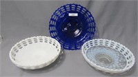 3 Fenton OE items as shown 3 row plate as is