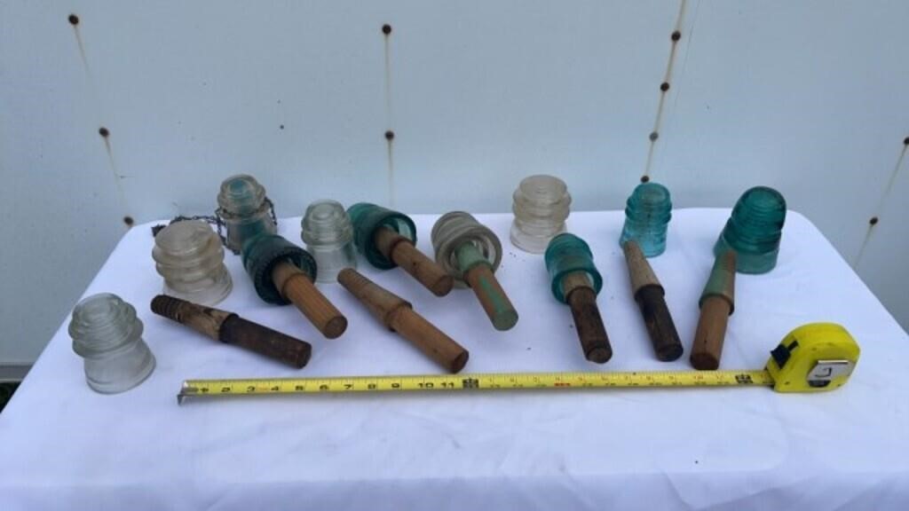 Wooden Glass Insulators