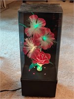 Fiber Optic Flower Music Box