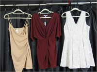 (3) Misc. Women's Short Dresses Sz. L