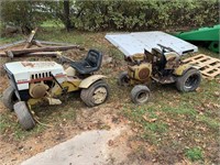 2-Sears riding mowers, not running