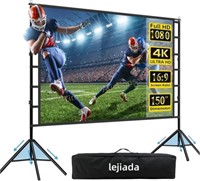12-Foot Projector Screen and Stand  150 inch