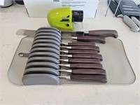 Knife Set & Electric Sharpener
