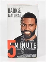 SoftSheen Mens JET BLACK Shampoo-In Hair Color NEW