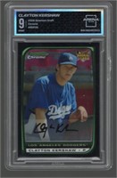 Clayton Kershaw Rookie Card 2008 Bowman Chrome