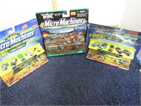 3-- MICROMACHINES MILITARY SETS