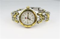 Nice Ladies Tag Watch featuring Two Tone Gold