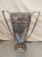 16" Plated Vase
