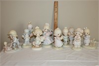 Lot of 8 Precious Moments Figurines