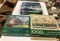 1000 & 1500 piece puzzles