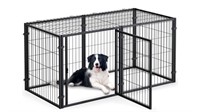 New LURIVA Grande cage robuste pour chien, 122 x 6