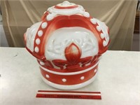 Red Crown gas globe