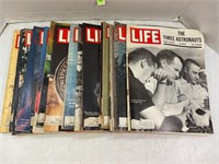 LOT OF 18 LIFE MAGAZINES - 1967 & 1968