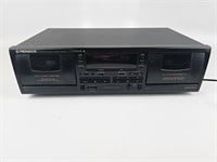 Pioneer CT-W403R Dual Cassette Deck-Very Clean