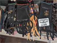Leather pouches