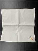 Appliqué and embroidered napkins – set of 12