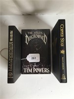 Lot of Three Signed Volumes.