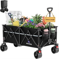 ROSONG Collapsible Wagon - 260L  500lbs