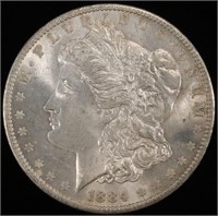 1884-O MORGAN DOLLAR CH BU