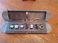 Fashion rings in ring box