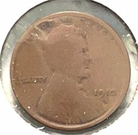 1913D Lincoln Wheat Cent G+