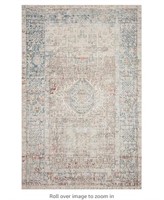 Natural/Ocean 7'-6'' x 9'-6'' Area Rug