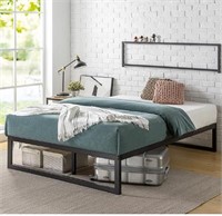 ZINUS Abel Metal Platform Bed Frame, King, Black