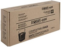 EcoSafe-6400 CP1617-6 Certified Compostable Bag -