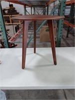 Wood table 18 x 20 brown