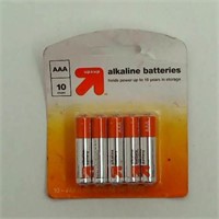 AAA Batteries - 10pk Alkaline Battery - up & up™