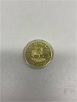 Krugerland 1972 1 ounce fine gold reproduction