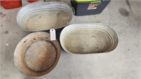 Metal Wash Tubs