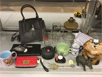 Fashion purses, Taz cookie jar and household