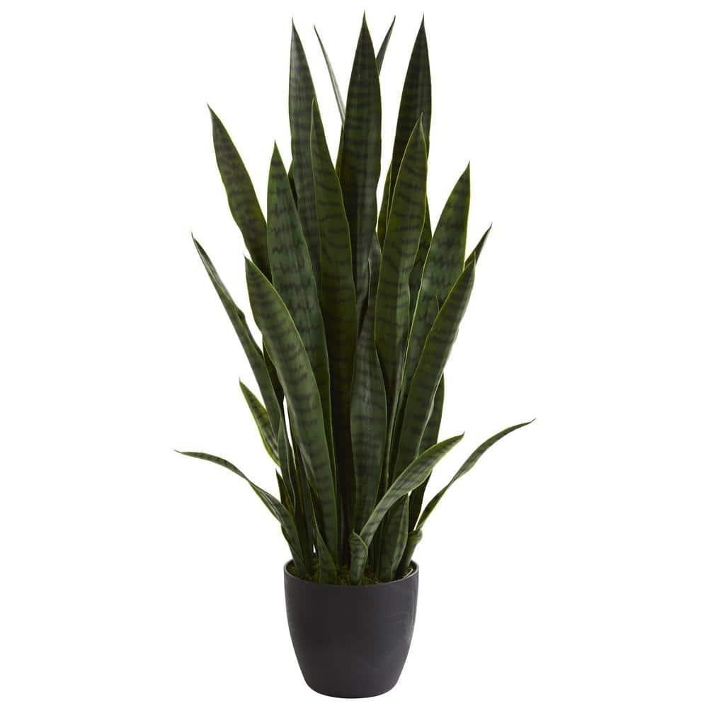 Indoor 38 in. Sansevieria Artificial Plant