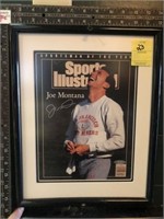 AUTOGRAPHED SPORTS ILLUSTRATED COVER-JOE