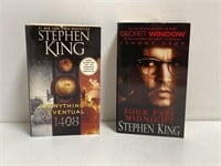 (2) Paperback Stephen King Books