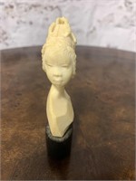 Signed African Carved Statue