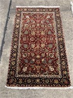 Fine Hand Knotted Kashan Carpet