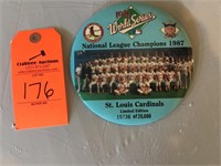 1987 St. Louis Cardinals World Series pin