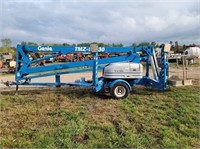 2000 Genie TMZ-50/30 tow behind man lift