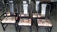 (6)Vintage Oriental Styped Dinning Room Chairs
