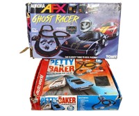 GHOST RACER & PETTY VS BAKER CAR TRACKS