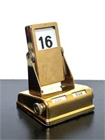 Vintage Perpetual Flip Desk Calendar